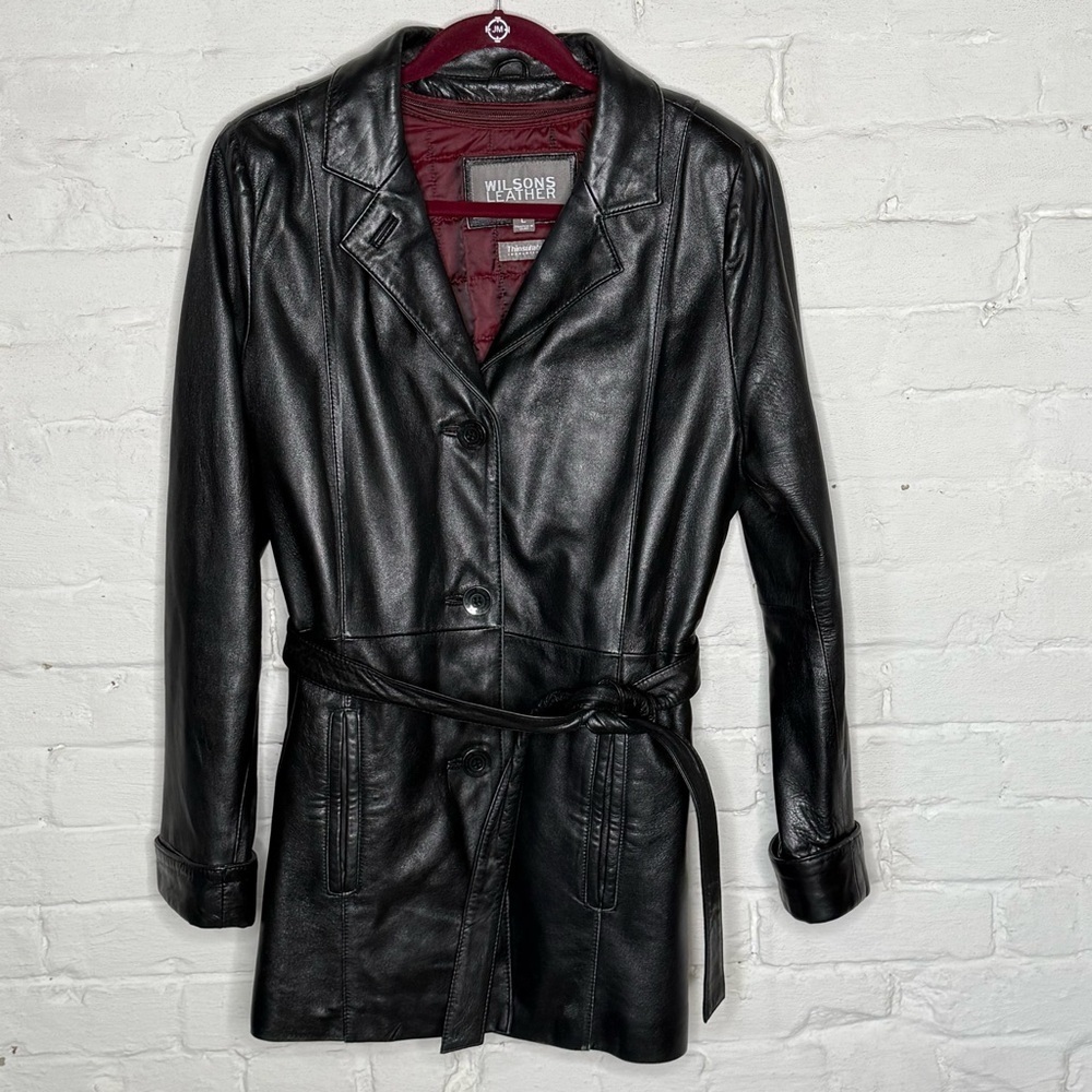 Wilsons Leather Coat L